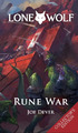 Lone Wolf 24 Rune War Joe Dever Sammleredition neue Karte grün gebunden HB HC