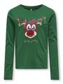 Kids Only Mädchen Weihnachts-Langarmshirt Gr.122-164 KOGXMAS CHRISTMAS L/S TOP