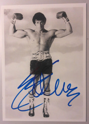 Sylvester Stallone orig. Autogramm 13x18 Rocky III