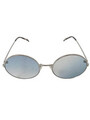 GREECE runde Sonnenbrille Damen silberfarben Casual-Look