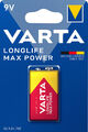 Batterie VARTA 4722 E-Block 6LR61 Alkaline Longlife Max Power 9V Rauchmelder