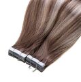 Tape In / On 100% Echthaar Remy Hair Extensions Haarverlängerung 2,5g / Tresse