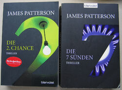 2x James Patterson Die 2. Chance + Die 7 Sünden Der Club der Ermittlerinnen