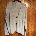 s.Oliver Strickjacke Gr. 40 grau kuschelig B63 (ungedehnt) L65