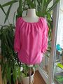 Damenbluse, pink, Baumwolle, Gr S/M