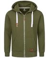 Kapuzenpullover Herren L XL Reißverschluss Jacke Hoodie Sweater Rock Creek H-341