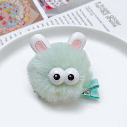 Cute Funny Big Eyes Cartoon Plush Little Monster Hair Clip Duck Bill Hairpins