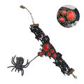  Halloween-Spinnennetz-Armband Gothic-Retro-Armband Uhrenarmbänder