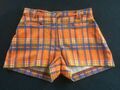 Damen Hotpants - Shorts, Hennes Collection, karriert, Gr. 34, Vintage