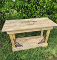 Pflanztisch Gartentisch Massivholz Gartendeko antik Stil Garten Park Tisch Holz