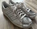 ADIDAS Originals Superstar silber - 37 1/3 Basket Damen Sneaker - Gravur Tanja