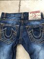 True Religion Herrenjeans 30/34 Tolles Blau 