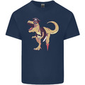 Pirate T-Rex lustiges Dinosaurier-T-Shirt Herren Baumwolle T-Shirt Top