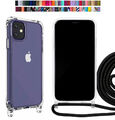 iPhone 16  15 14 Pro Max Case Handy Hülle Umhänge Band Kette Kordel Schnur Case