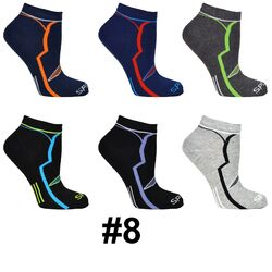 12 - 60 Paar Sneaker Socken Baumwolle Sport Freizeit Herren Damen Kurzsocken✔sehr gute Qualität ✔Musterauswahl ✔kostenloser Versand