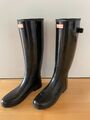 Original Hunter Stiefel Boots Gr. 42 schwarz