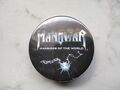 MANOWAR  PIN  WARIORS OF THE WORLD  Vintage Button Badge Patch  4cm Heavy Metal 