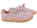 🟢 Puma Suede Classic Sneakers in Creamy Pink with Gum Sole - Size 39 EUR