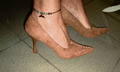 pumps high heels Graceland Damen schuhe nude beige wildleder optik Gr.38