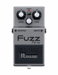 Boss FZ-1W Fuzz Waza Craft Gitarren Effektpedal Hergestellt IN Japan Grau & Neu