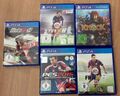 Sony PS 4 Spiele Paket, FIFA 16, PES 2015, FIFA 15, Knack, Moto GP 14, wie Neu,