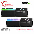 Arbeitsspeicher DDR4 RGB Ram PC Desktop Gaming G.Skill Trident Z RGB 16GB 32GB