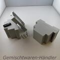 Hutschienengehäuse Gehäuse Dinschiene Hut Din Schiene 53mm x 89,4mm x 65,2mm ABS