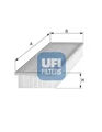 Luftfilter Filtereinsatz 30.058.00 UFI für AUDI A6 C4 A6 C4 Avant 100 C4 Avant