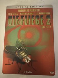 Die Fliege 2 II - 2 DVD Steebook - Rar - Rarität - Uncut - Deutsch - Eric Stoltz