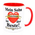 Mein Sohn Tasse Geschenk Lieblings Kinder Geburtstag Ostern Weihnachten Idee