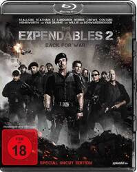 Blu-ray/ The Expendables 2 - Back for War - Special Uncut Edition - FSK 18 !!