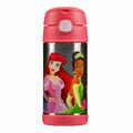 THERMOS kids Isolier-Trinkflasche FUNTAINER STRAW BOTTLE DISNEY Princesses 350ml