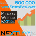 500.000 (500k) Webseiten Besucher ✔︎ Homepage Traffic ★ SEO ★ online Werbung