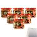 Antica Cantina Hot Salsa Dip 6er Pack (6x300g Glas) + usy Block