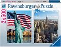 Ravensburger 17289 Puzzle Von 2X500 Stk. New York