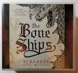 The Bone Ships RJ Barker (Tide Child Trilogy 1) Unabridged Audio CD SEALED