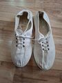 Schuhe- Leinenschuhe-Sportschuhe weiss- Gr. 39