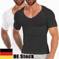 Herren Bauchweg Shirt Shapewear Kompression Weste Tank Top Unterhemd Mieder 