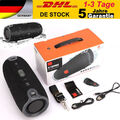 80W Tragbarer Bluetooth Lautsprecher Stereo Subwoofer Musikbox Radio SD USB TF