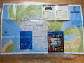 Grand Theft Auto V (Sony PlayStation 4, 2014) mit Karte von Los Santos