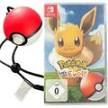 Pokémon: Let's Go, Evoli! + Poké Ball Plus - Nintendo Switch - guter Zustand