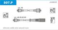 JANMOR Zündleitungssatz S07.P für FIAT 127 Silikon 127A FSO POLONEZ 1 125P 1300