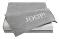 JOOP! Decke Wohndecke Uni Doubleface Farbe Graphit-Rauch, 564382, 150x200cm