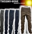 THERMO Herren-Hose-STRETCH SuperSoft Winter-Hose Innen-Fleece W32bisW46 Mod.8131