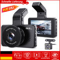 3" DashCam Dual Lens KFZ Car DVR Autokamera Video Recorder Nachtsicht G-sensor