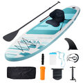 VEVOR Aufblasbar Stand Up Paddle Set 323cm Surfboard Paddling Kajak-Board Sitz