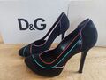 D&G High Heels Pumps Gr.36, Schwarz