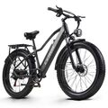 Elektrofahrrad 48V 20Ah Moped ebike 26 Zoll Offroad eBike 45km/h E-Mountainbike