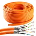 50m Cat 6a Netzwerkkabel Duplex Verlegekabel Kupfer Lan Gigabit