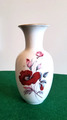 Vintage Vase kpm Porzellan vase Handbemalt Blumen muster Goldrand 20.Jh